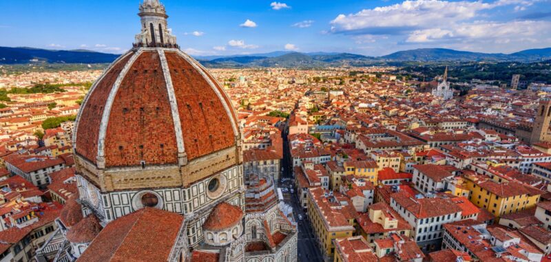 vista dall'alto Firenze