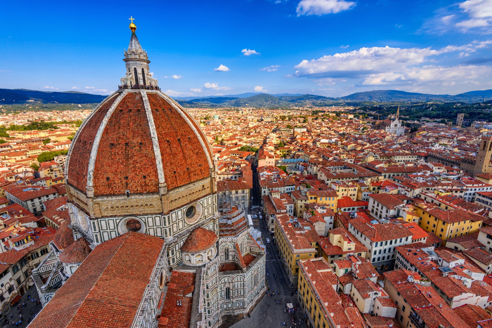 vista dall'alto Firenze